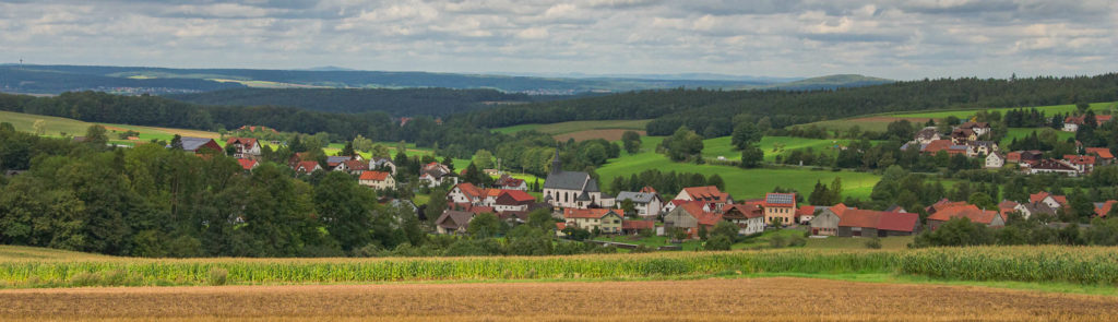 Blick auf Friesenhausen