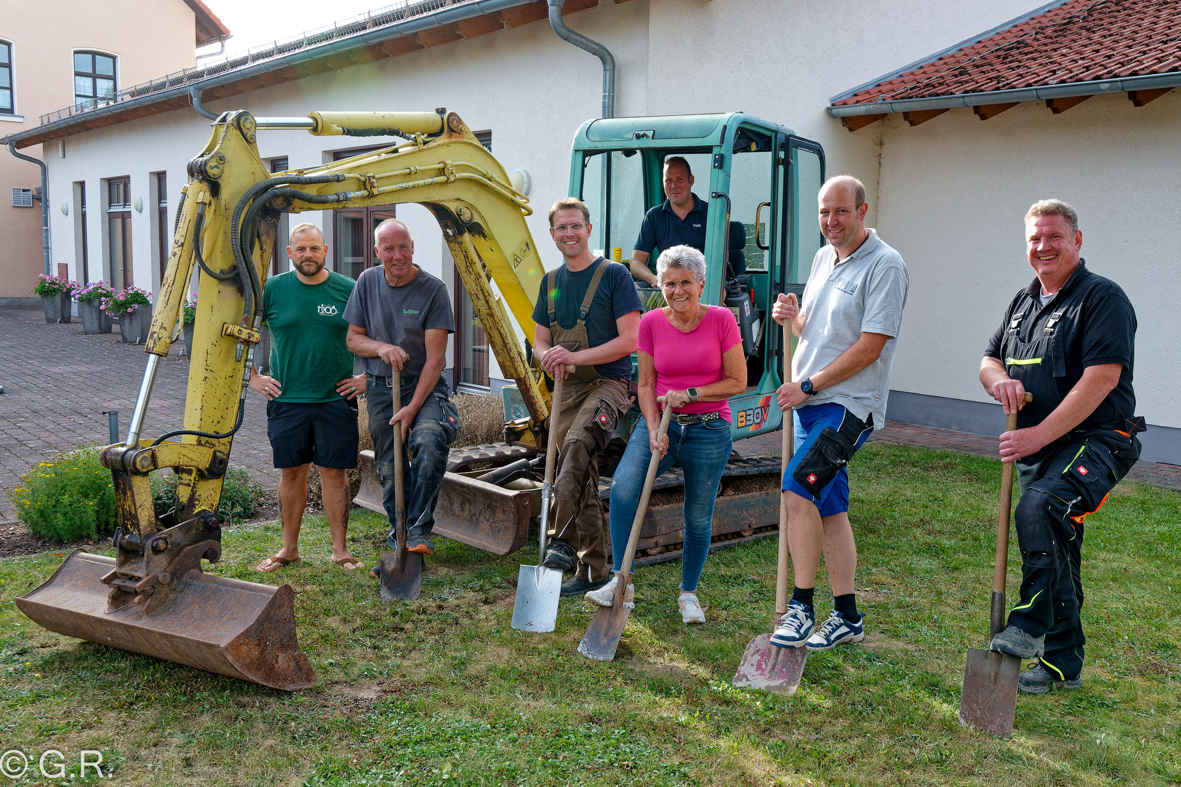 Spatenstich am 25.8.2025